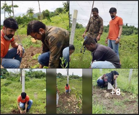 Today, at nutan  foundation  Foundation, dadra nagar haveli and daman and diu state's President and mah minister once again did a plantation program at and vanava  KALYAN  Ashram.
In which the tree of tree, amar milk, saphēdajāmuna, phanasa, jackfruit, Cashew, papaya, etc. were planted and also visited the c ̔auśālā.
Also of dlcs kalyan ashram
Important  contribution in this plantation
For This, the unit of the new effort foundation dadra and nagar haveli and daman and diu is in the heart. - gallery